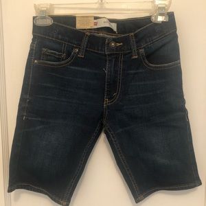 NWT boys Levi’s 511 denim shorts